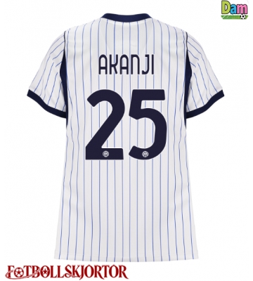 Inter Milan Manuel Akanji #25 Bortatröja Dam 2026-27 Kortärmad
